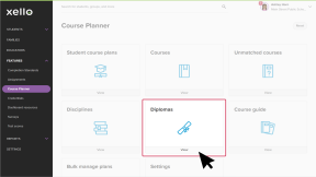 Diplomas highlighted on the Courses & Diplomas page
